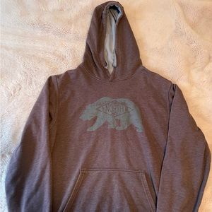 The North Face bear hoodie sweatshirt